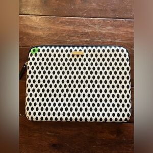 Kate Spade polka dot laptop case